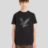 Lyle&Scott Pixelated Eagle Graphic T-Shirt Jet Black