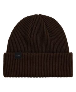 Makia Merino Beanie Dark Brown