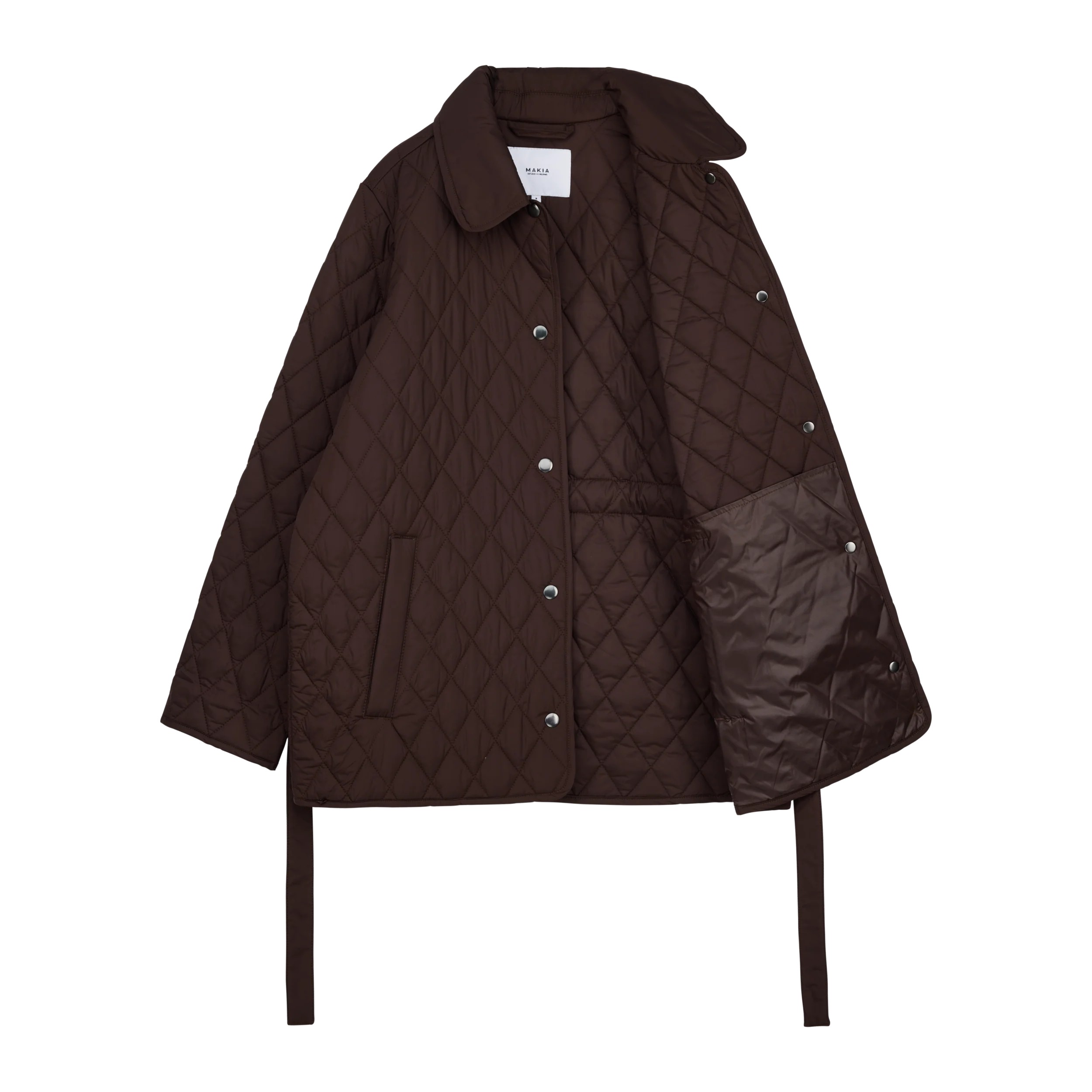 Makia Alva Jacket Dark Brown