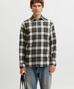 Jack & Jones JJJames Flannel Shirt Rosin