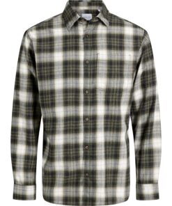 Jack & Jones JJJames Flannel Shirt Rosin