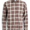 Jack & Jones JJJames Flannel Shirt Cocoa