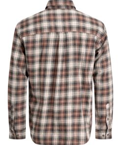 Jack & Jones JJJames Flannel Shirt Cocoa