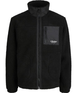 Jack & Jones JJEsoho Teddy Jacket Black