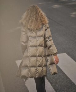 Mos Mosh Nova Metallic Down Jacket Brindle