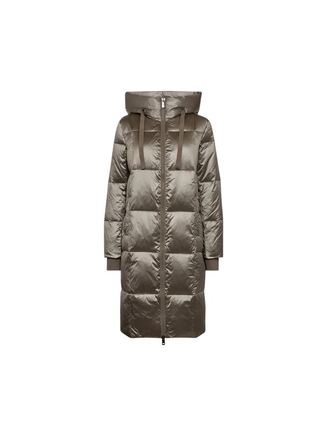 Mos Mosh Nova Metallic Down Jacket Brindle