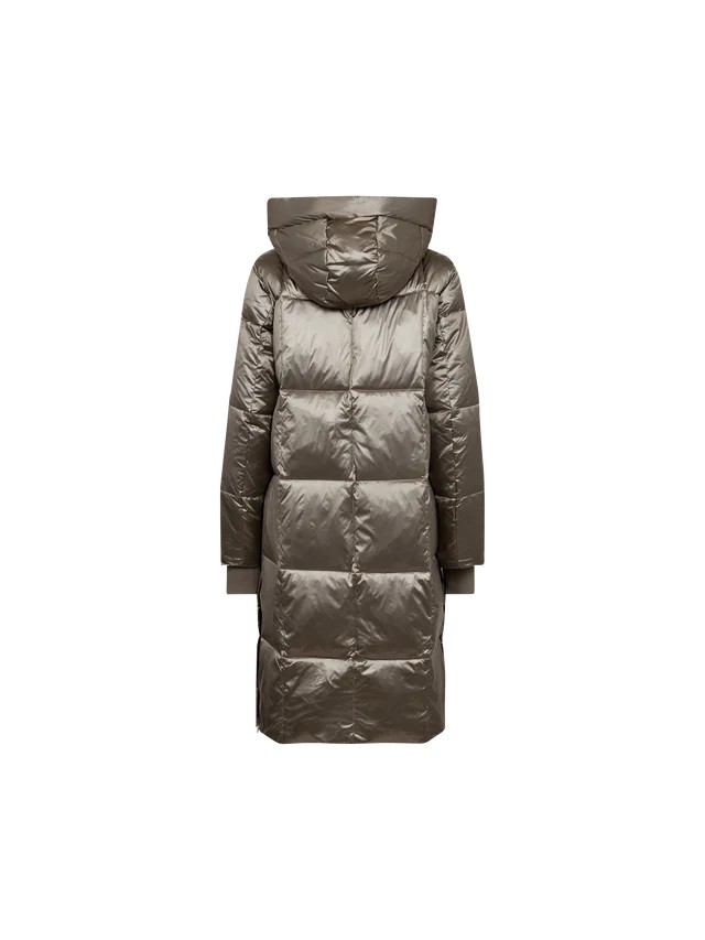 Mos Mosh Nova Metallic Down Jacket Brindle