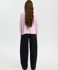 Selected Femme SLWLulu New Ls Knit Cardigan Winsome Orchid