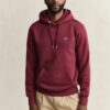 Gant Shield Hoodie Deep Grape Wine