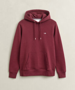 Gant Shield Hoodie Deep Grape Wine