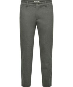 Only & Sons ONSMark Slim Brush Pique Pants Beluga