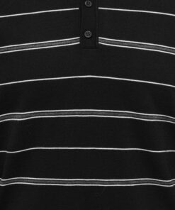 Only & Sons ONSWyler Reg Stripe Polo Knit Black