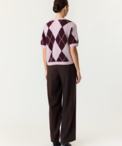 Y.A.S YASJohi Ss Wool Blend Pullover Pale Lilac