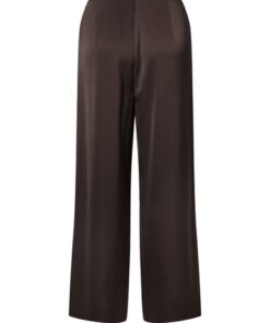 Y.A.S YASPella Hw Wide Pants Chocolate Brown