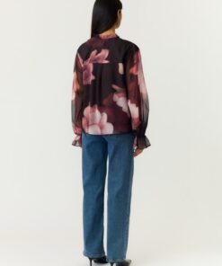 Y.A.S YASFlow Ls Shirt Brown