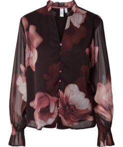 Y.A.S YASFlow Ls Shirt Brown