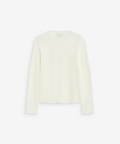 Grace & Mila Long Sleeve Lace Top Aube Ecru