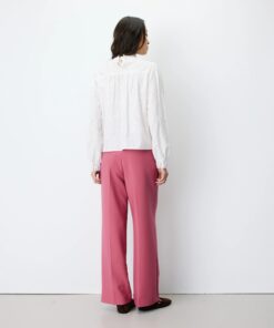 Grace & Mila Broderie Anglaise Blouse Abigail Ivoire