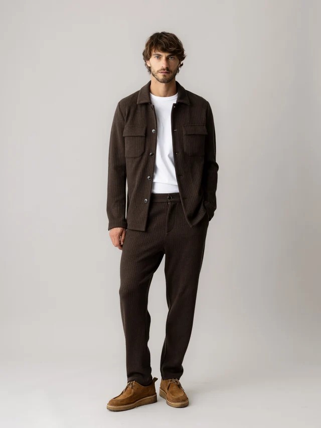 Mos Mosh Gallery MMGBaldo Pant Black Coffee