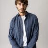 Mos Mosh Gallery MMGMarco Flannel Shirt Navy Check