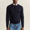 Gant Gant Superfine Lambswool Crew Neck Marine