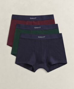 Gant 3-Pack Mixed Trunks Evening Blue