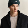 Gant Shield Wool Beanie Tartan Green