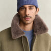 Gant Shield Wool Beanie Blue Horizon
