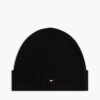 Tommy Hilfiger Hilfiger Flag Embroidery Beanie With Cashmere