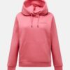 Peak Performance Original Small Logo Hood Women Mountain Blush
