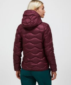 Peak Performance Helium Down Hood Jacket Women Porto Mountain Blush