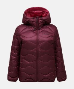 Peak Performance Helium Down Hood Jacket Women Porto Mountain Blush