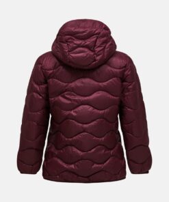 Peak Performance Helium Down Hood Jacket Women Porto Mountain Blush