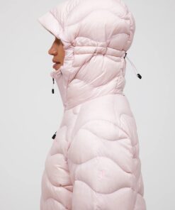 Peak Performance Helium Down Hood Jacket Women Frosted Blossom
