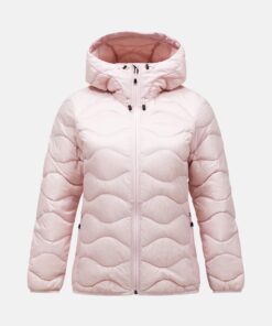 Peak Performance Helium Down Hood Jacket Women Frosted Blossom