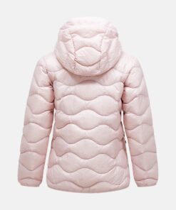 Peak Performance Helium Down Hood Jacket Women Frosted Blossom