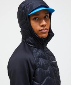 Peak Performance Helium Down Hybrid Hood Men Black