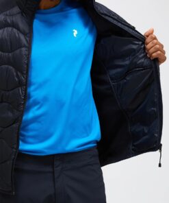 Peak Performance Helium Down Hybrid Hood Men Black