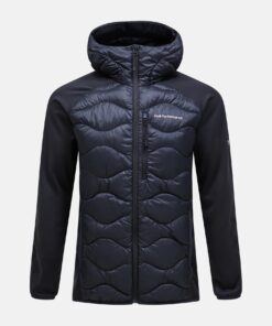 Peak Performance Helium Down Hybrid Hood Men Black