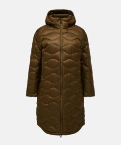 Peak Performance Helium Down Coat Women Meadow Moss
