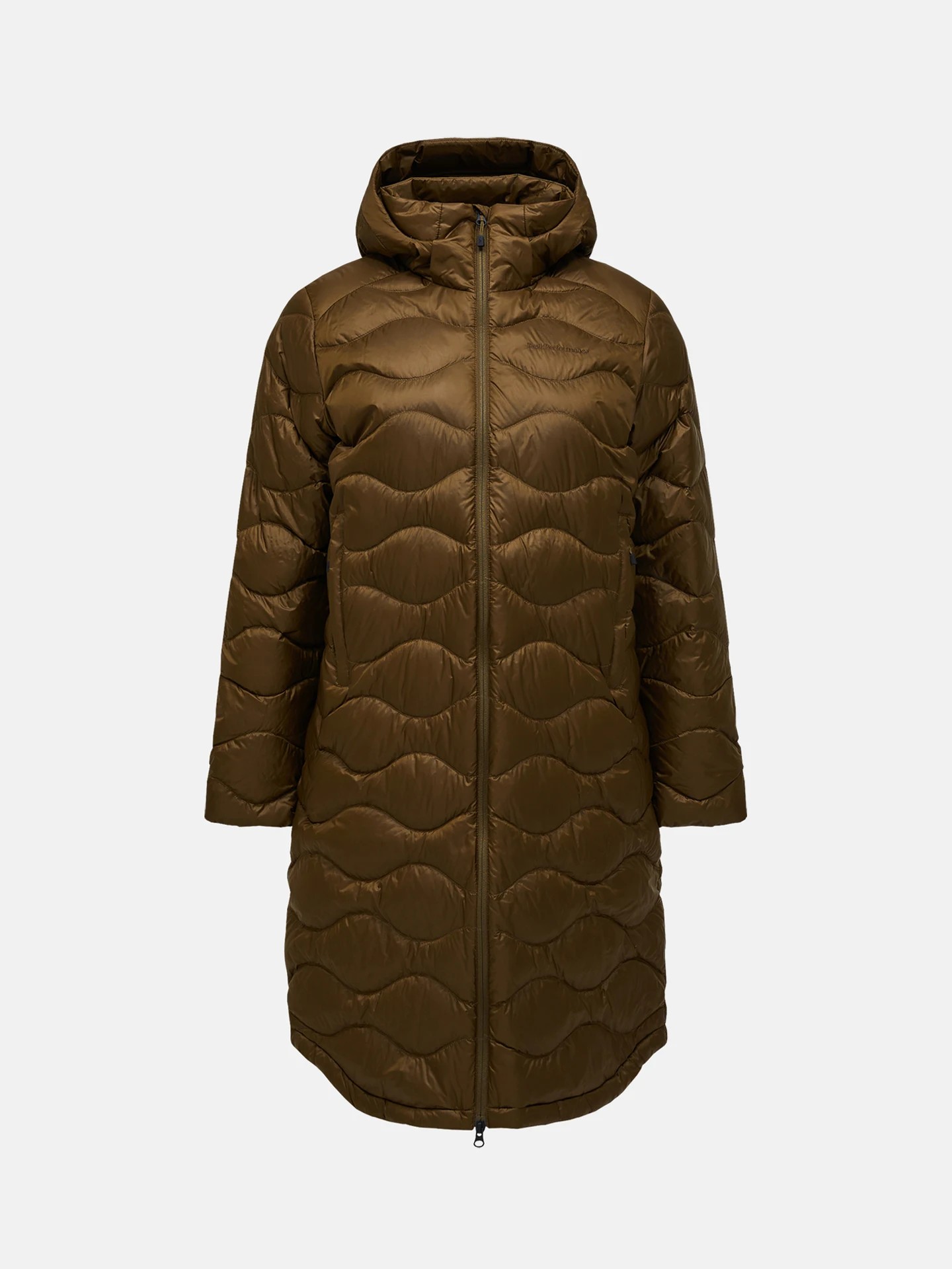 Peak Performance Helium Down Coat Women Meadow Moss