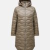 Peak Performance Helium Down Coat Women Avid beige