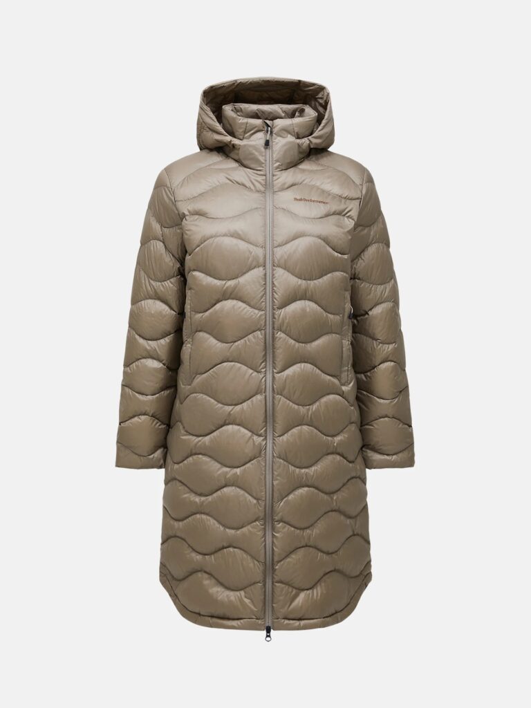 Peak Performance Helium Down Coat Women Avid beige