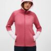 Peak Performance Rider Essentials Midlayer Zip Hood Women Mountain Blush Frosted Blossom