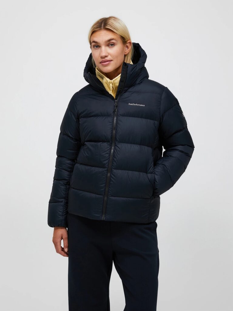 Peak Performance Frost Down Puffer Jacket Women Black
