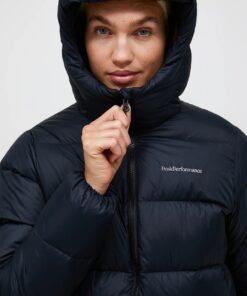 Peak Performance Frost Down Puffer Jacket Women Black