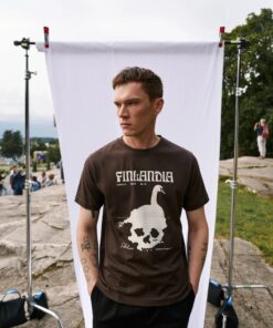 Makia Finlandia T-Shirt Dark Brown