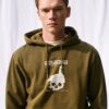 Makia Finlandia Hooded Sweatshirt Dark Olive