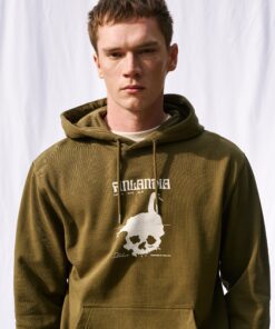 Makia Finlandia Hooded Sweatshirt Dark Olive