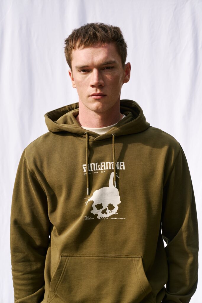 Makia Finlandia Hooded Sweatshirt Dark Olive